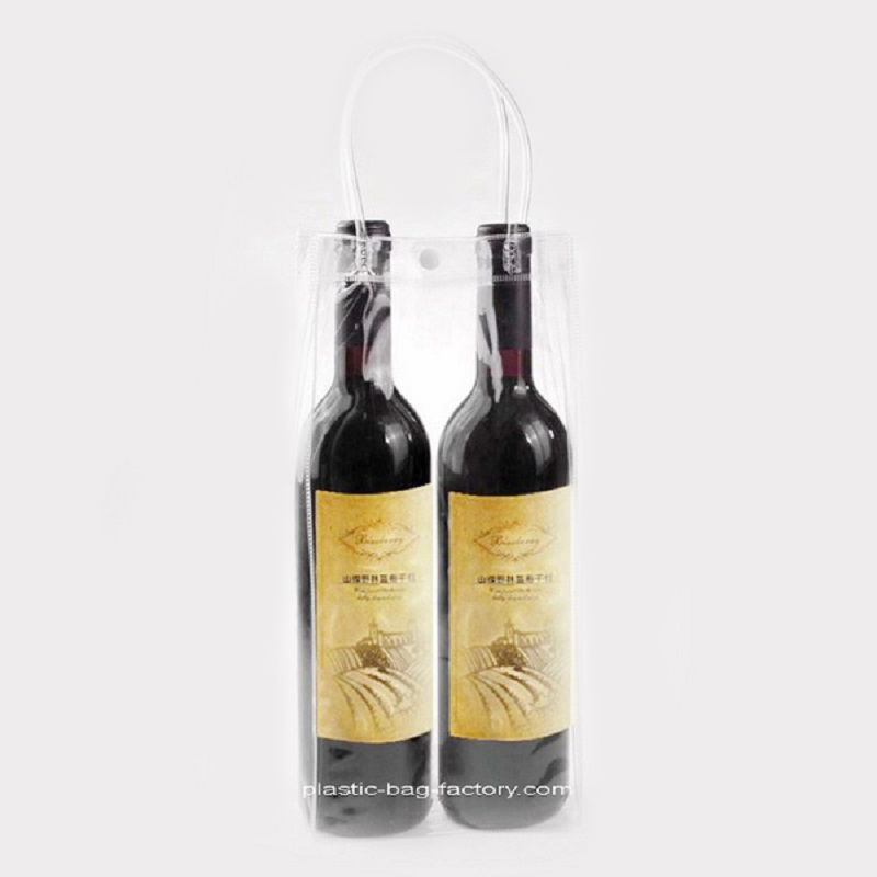 PVC礼品装红酒袋，葡萄酒礼品袋，定制礼品红酒袋，PVC红酒手提袋
